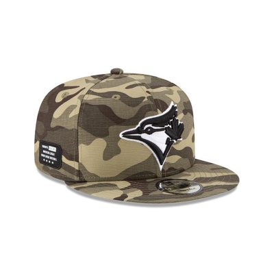 Sapca New Era Toronto Blue Jays MLB Armed Forces Weekend 9FIFTY Snapback - Verzi